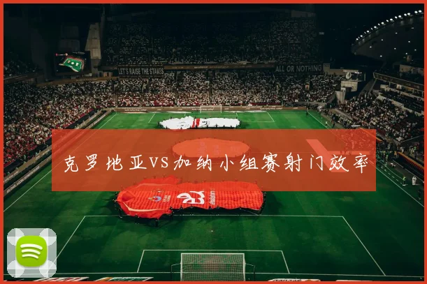 克罗地亚vs加纳小组赛射门效率